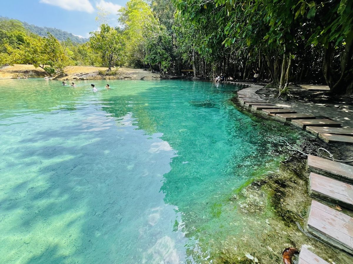 Blue Pool Krabi Thailand photo 2