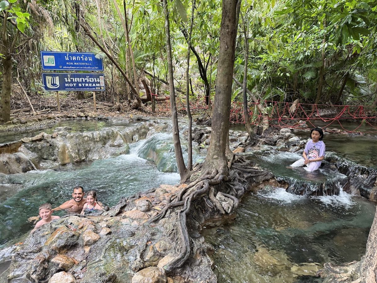 KhongThomNuea Hot Stream Waterfall Krabi photo 3