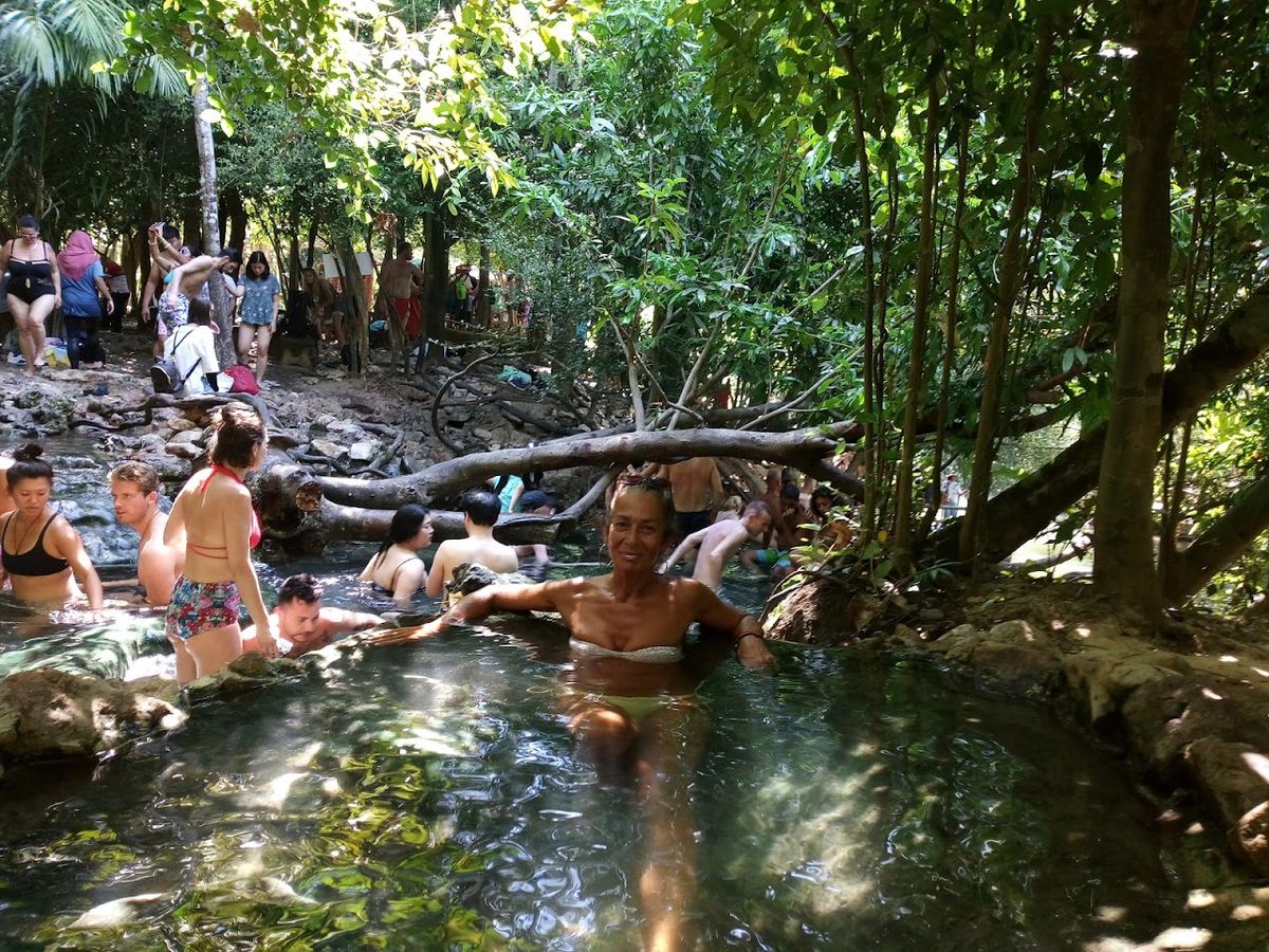 KhongThomNuea Hot Stream Waterfall Krabi, Krabi