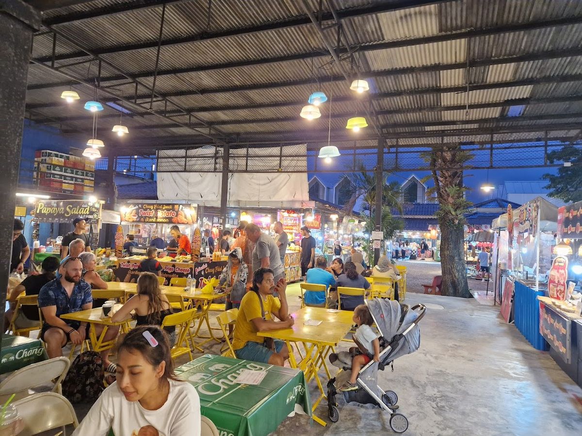 Night market place Krabi photo 3