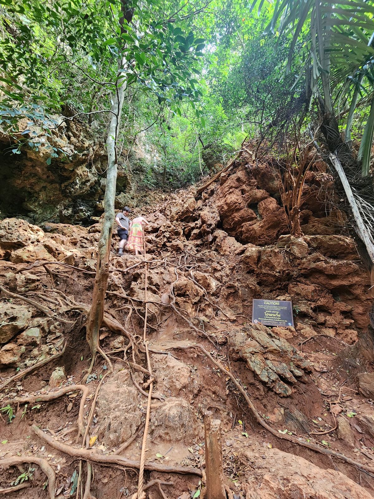 Railay stalactite photo 3