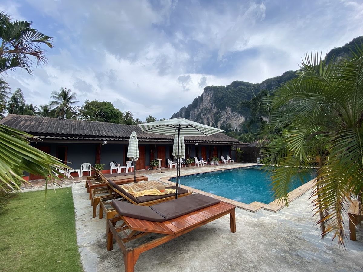 Addjitresort room interior in Ao Nang