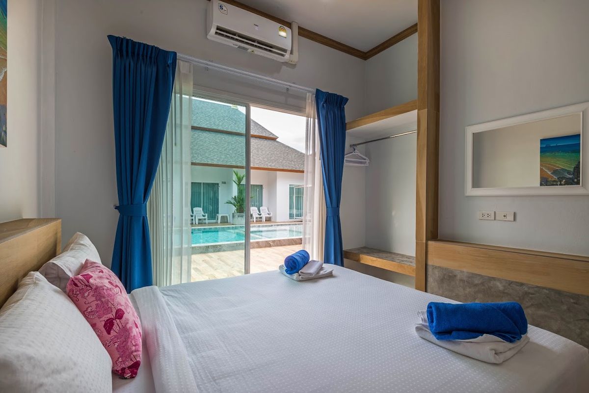 Amadha Villas Retreat pool and grounds in Krabi Town