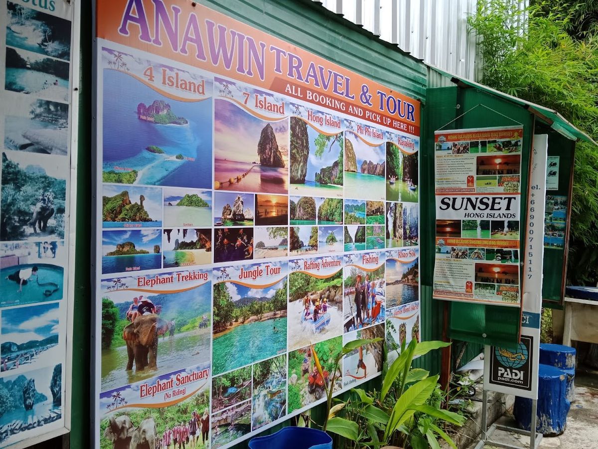 Anawin Bungalows facilities in Railay Beach