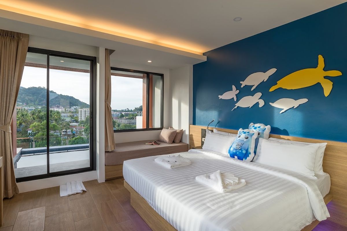 Anda Sea Tales Resort pool and grounds in Ao Nang