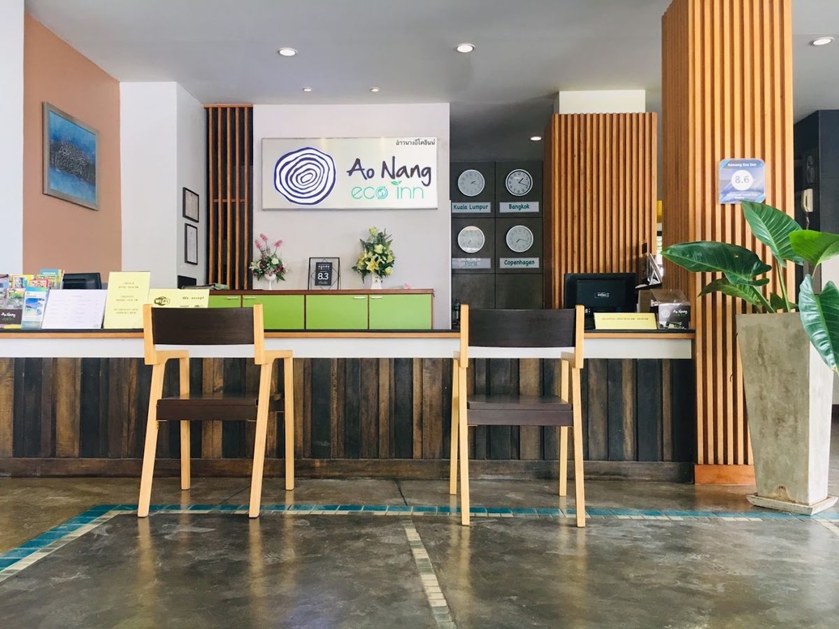 Aonang Eco Inn Krabi room interior in Ao Nang
