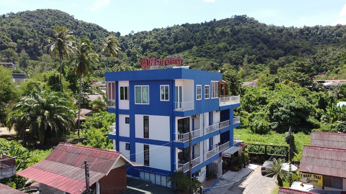 @Aonang Guesthouse exterior in Ao Nang