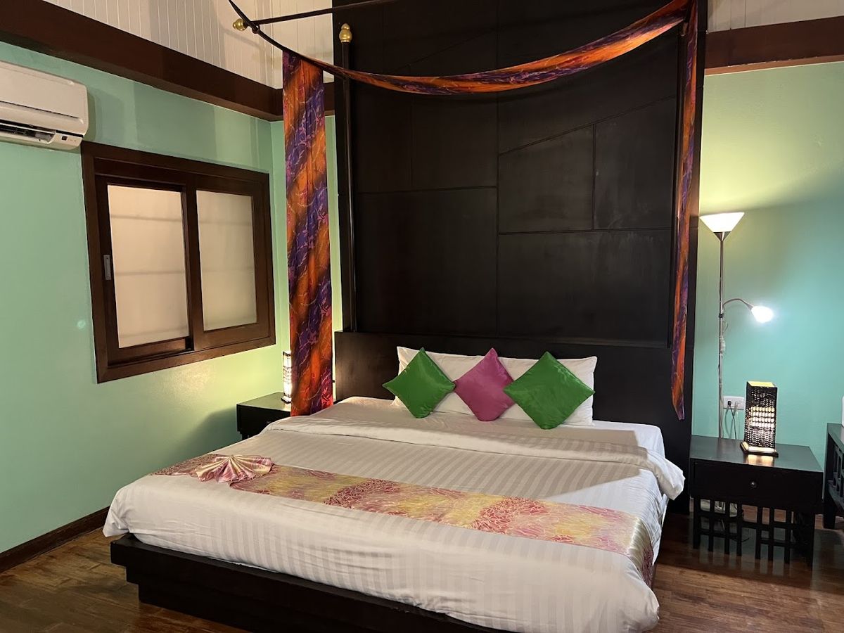Aonang Phu Petra Resort, Krabi อ่าวนาง ภูเภตรา รีสอร์ท กระบี่ pool and grounds in Ao Nang