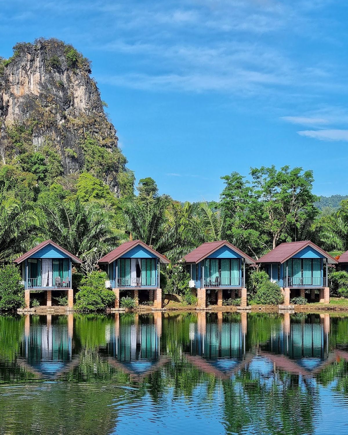Baannai Lake View Resort exterior in Klong Muang