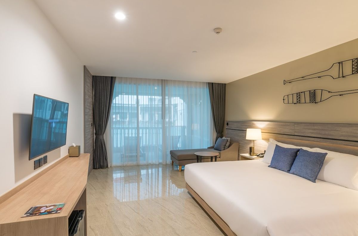 Centara Ao Nang Beach Resort & Spa Krabi pool and grounds in Ao Nang