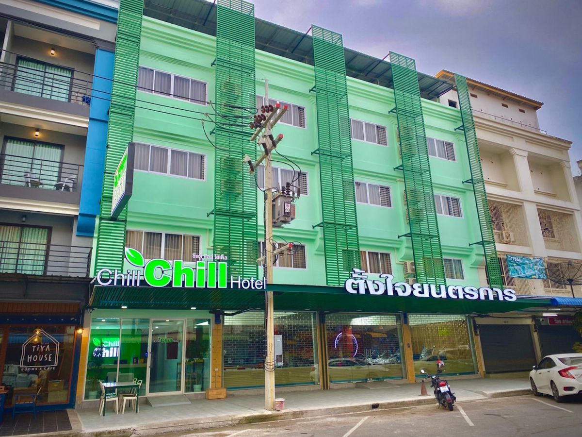 Chill Chill Hotel exterior in Krabi Town