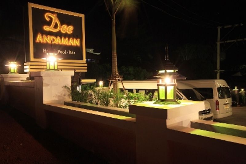 Dee Andaman Hotel exterior in Krabi Town