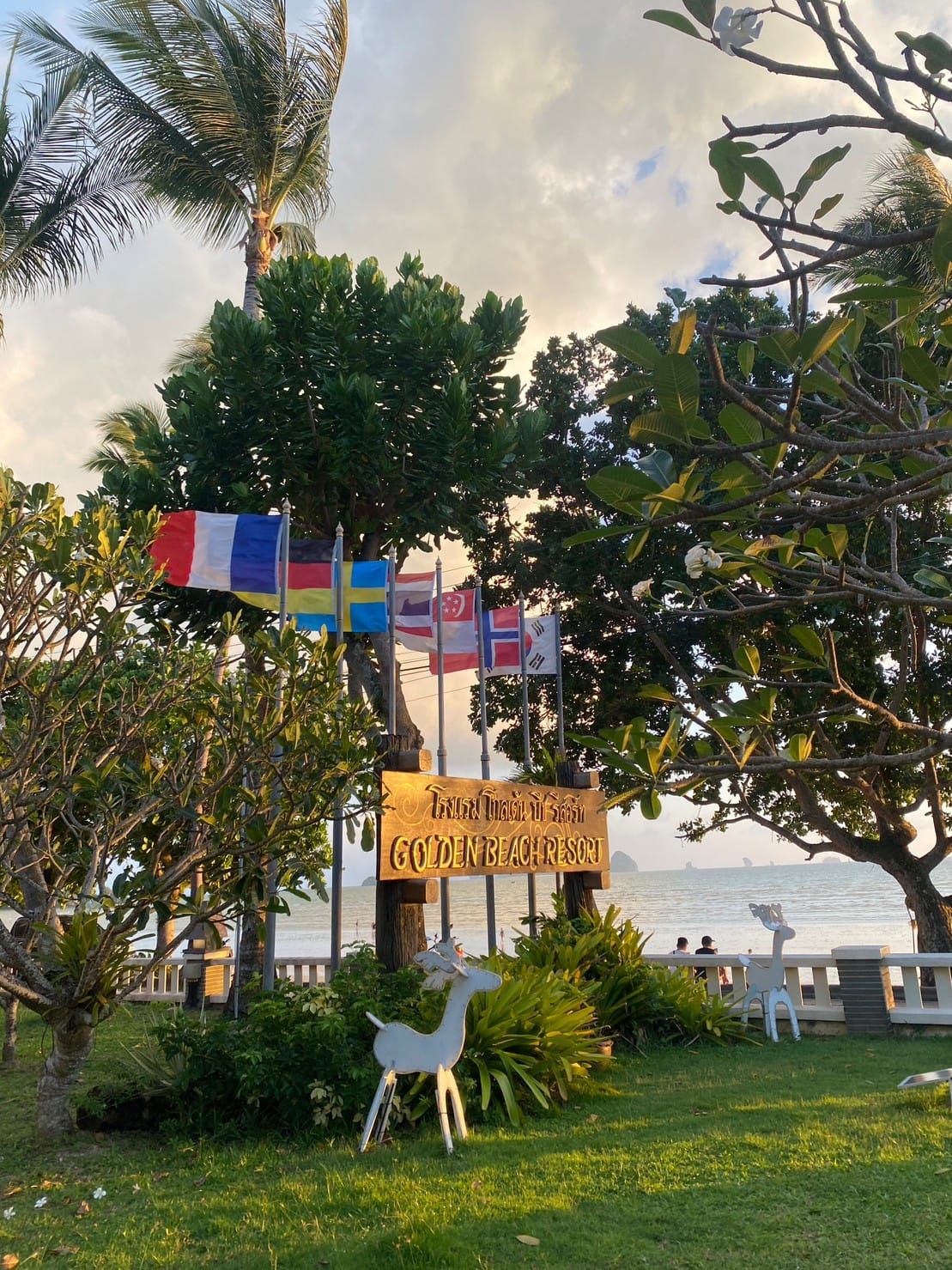 Golden Beach Resort exterior in Ao Nang