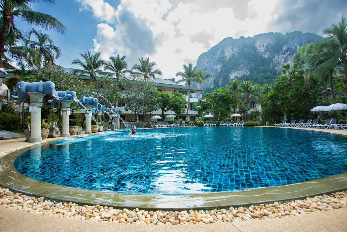 Golden Beach Resort room interior in Ao Nang