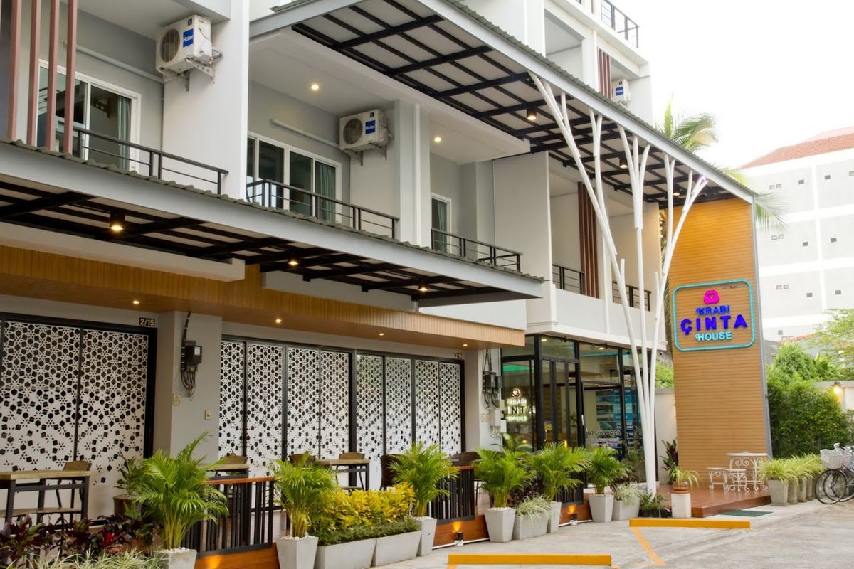 Krabi Cinta House Hotel exterior in Krabi Town