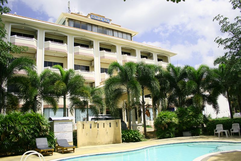 Krabi Golden Hill Hotel exterior in Krabi Town