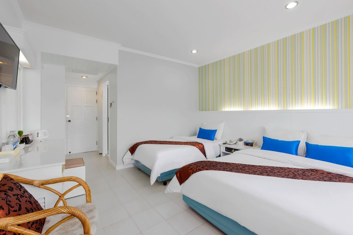 Krabi Royal Hotel room interior in Krabi Town