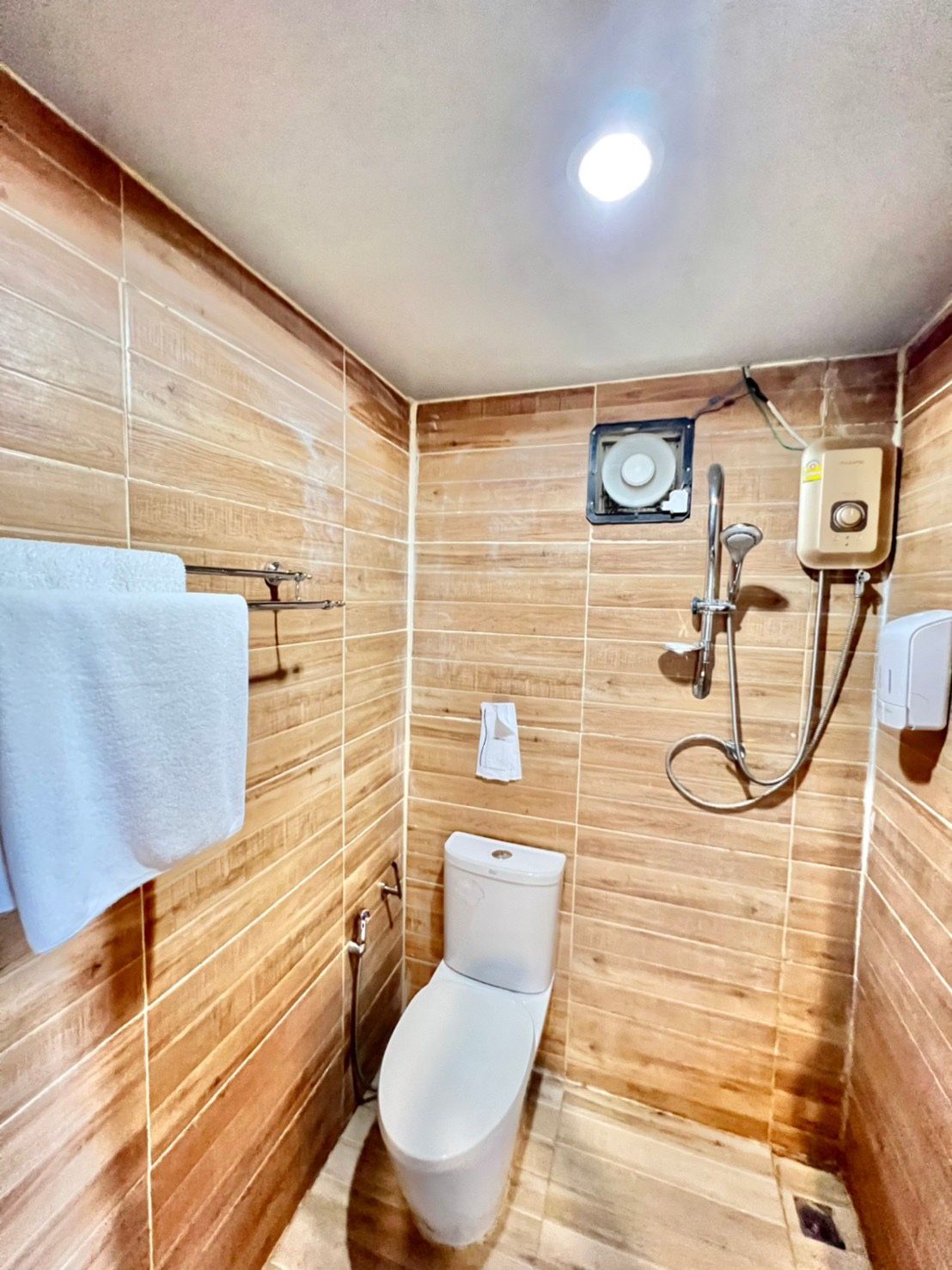 Lay Back Villa room interior in Klong Muang
