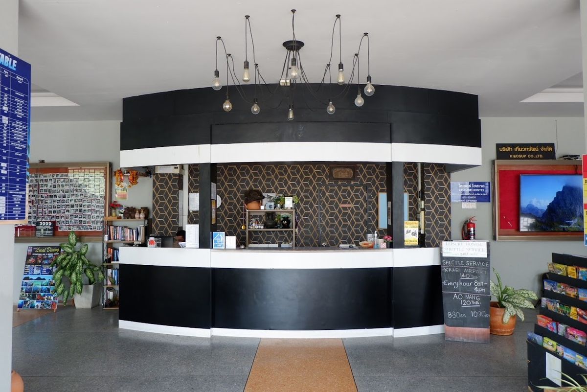 Leisure Hostel Krabi room interior in Krabi Town