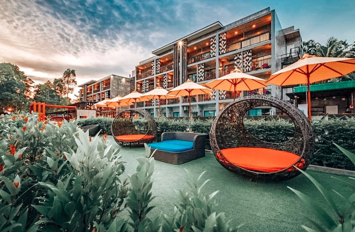 Maneetel Krabi Beachfront exterior in Ao Nang