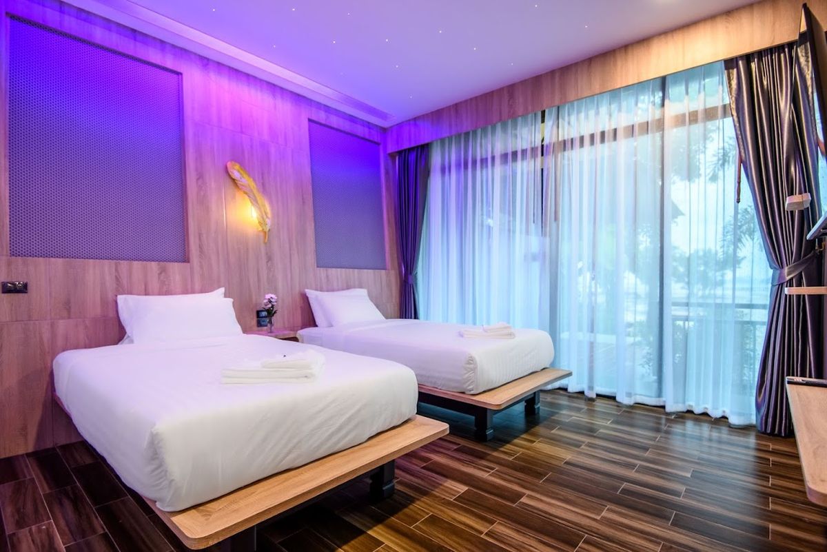 Mangrove Bay Krabi Beachfront Pool Villa pool and grounds in Krabi Town