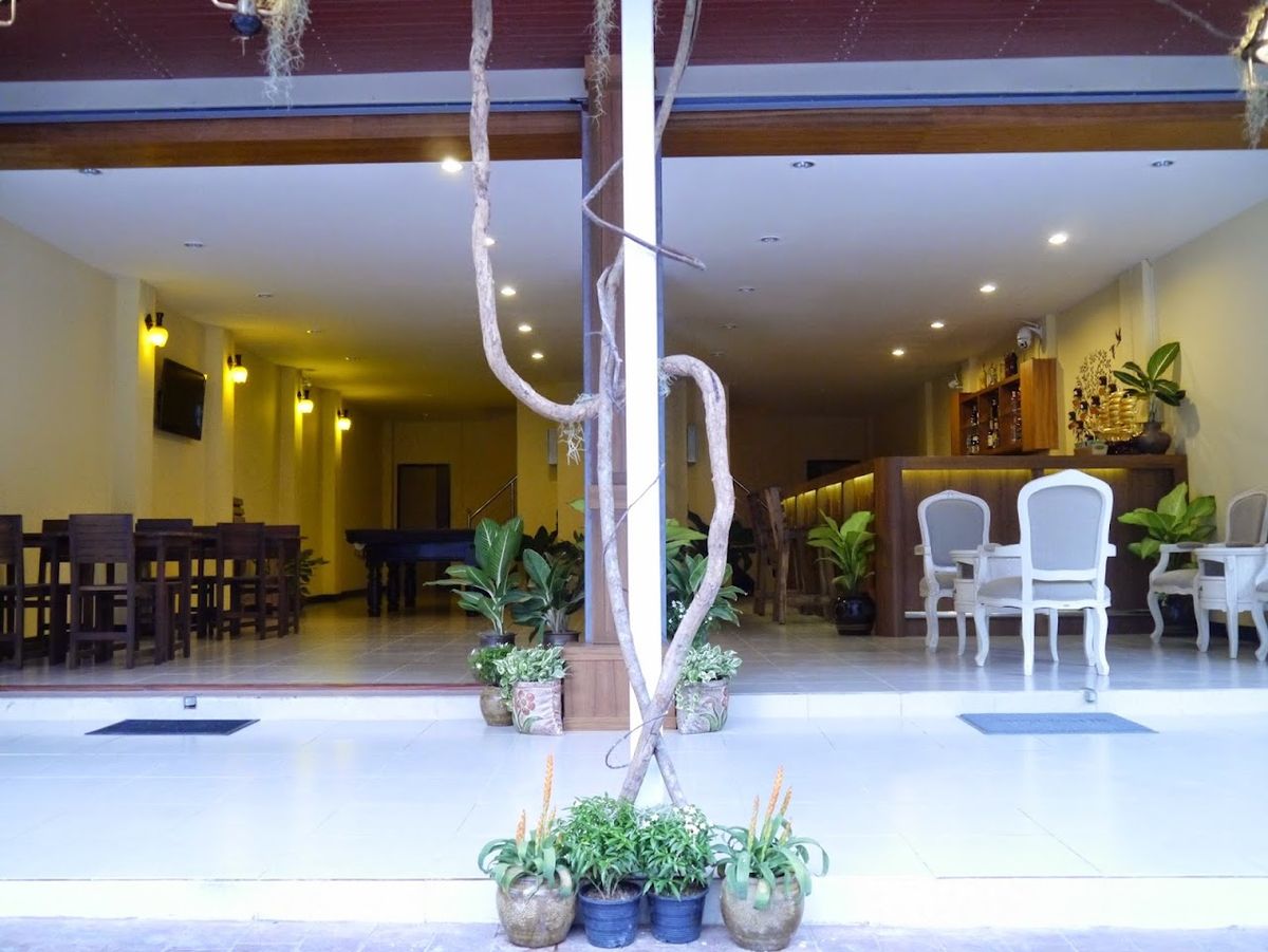 Moon Budget Hotel room interior in Krabi Town