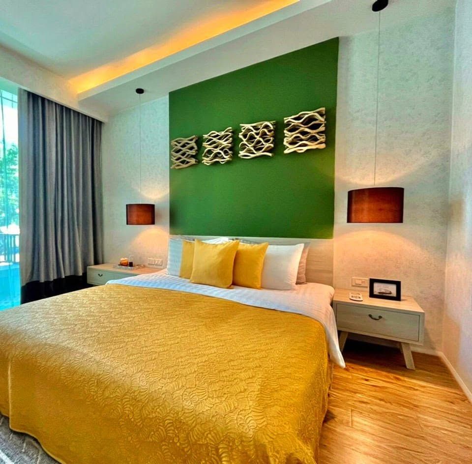 Mukrada House Boutique Hometel Krabi pool and grounds in Klong Muang