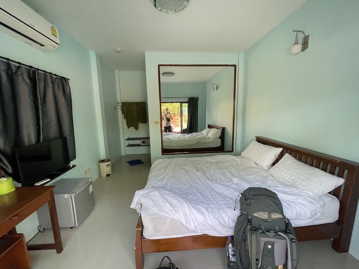 Naga Peak Resort pool and grounds in Klong Muang