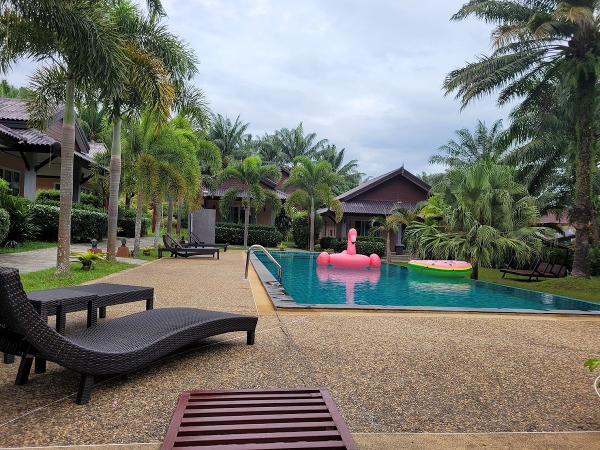 Palm Kiri Resort room interior in Ao Nam Mao