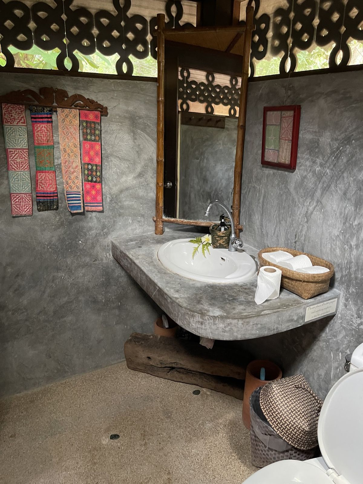 Railei Beach Club room interior in Railay Beach