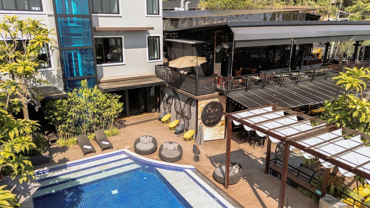 Sea Beach Hostel & Bar exterior in Ao Nang