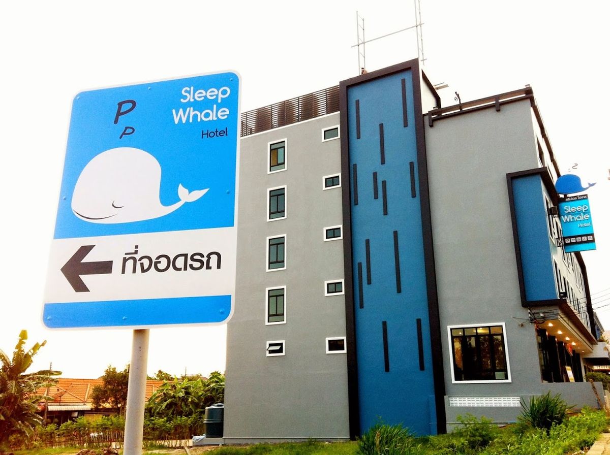 Sleep Whale Hotel exterior in Krabi Town