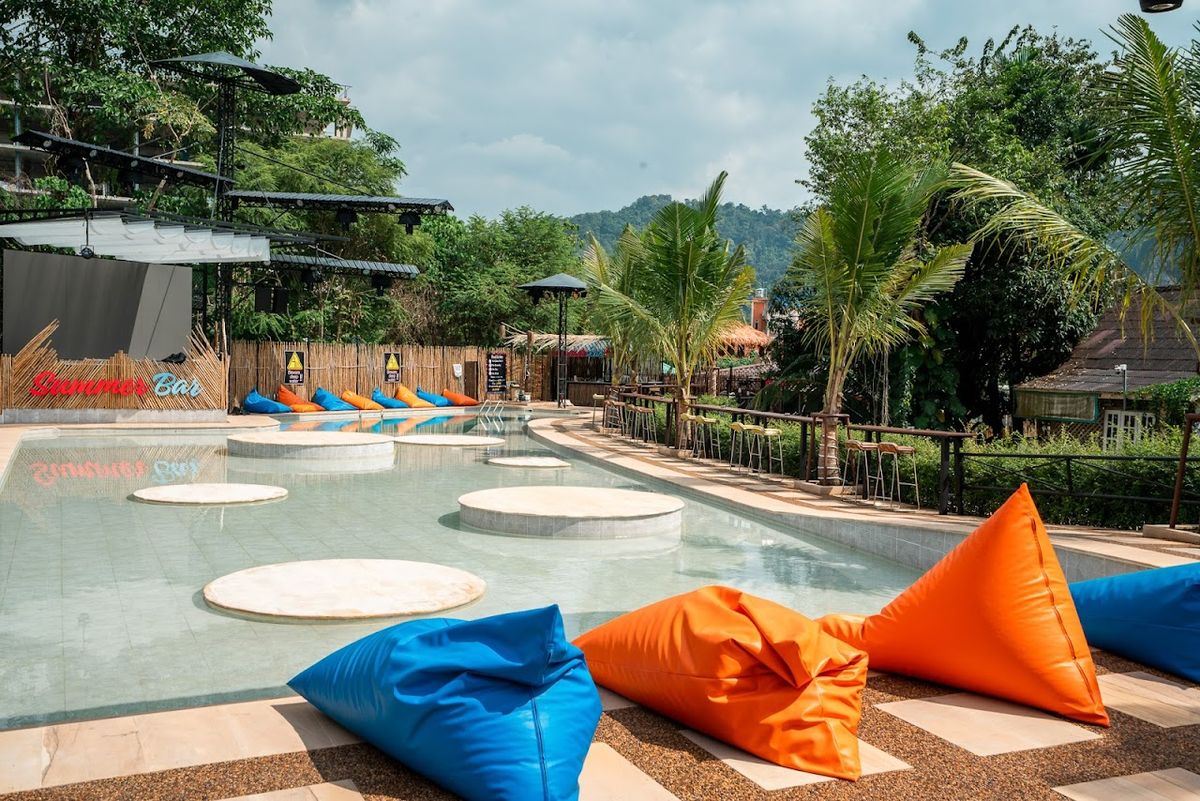 Summer Club & Hostel Aonang room interior in Railay Beach