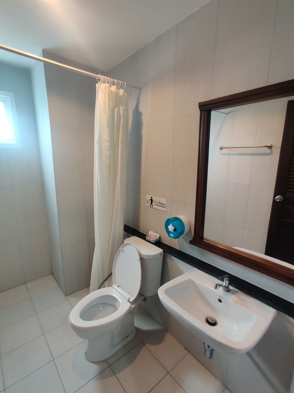 Sunrise Inn room interior in Krabi Town