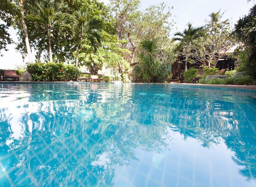 Sunrise Tropical Resort room interior in Railay Beach