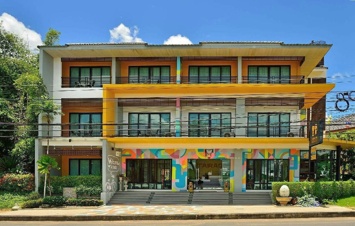 Tairada Boutique Hotel exterior in Krabi Town