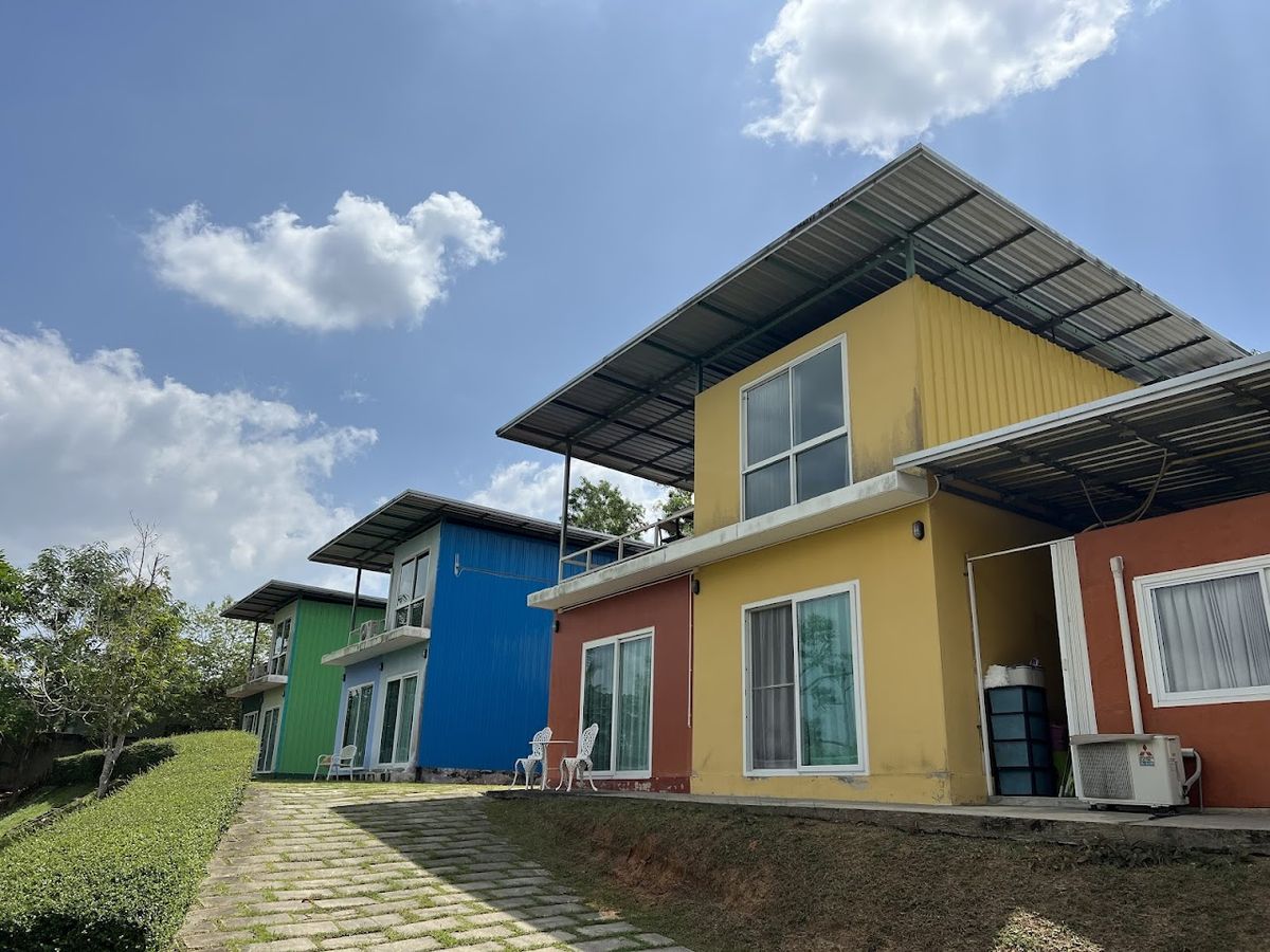 The Box House exterior in Krabi Town