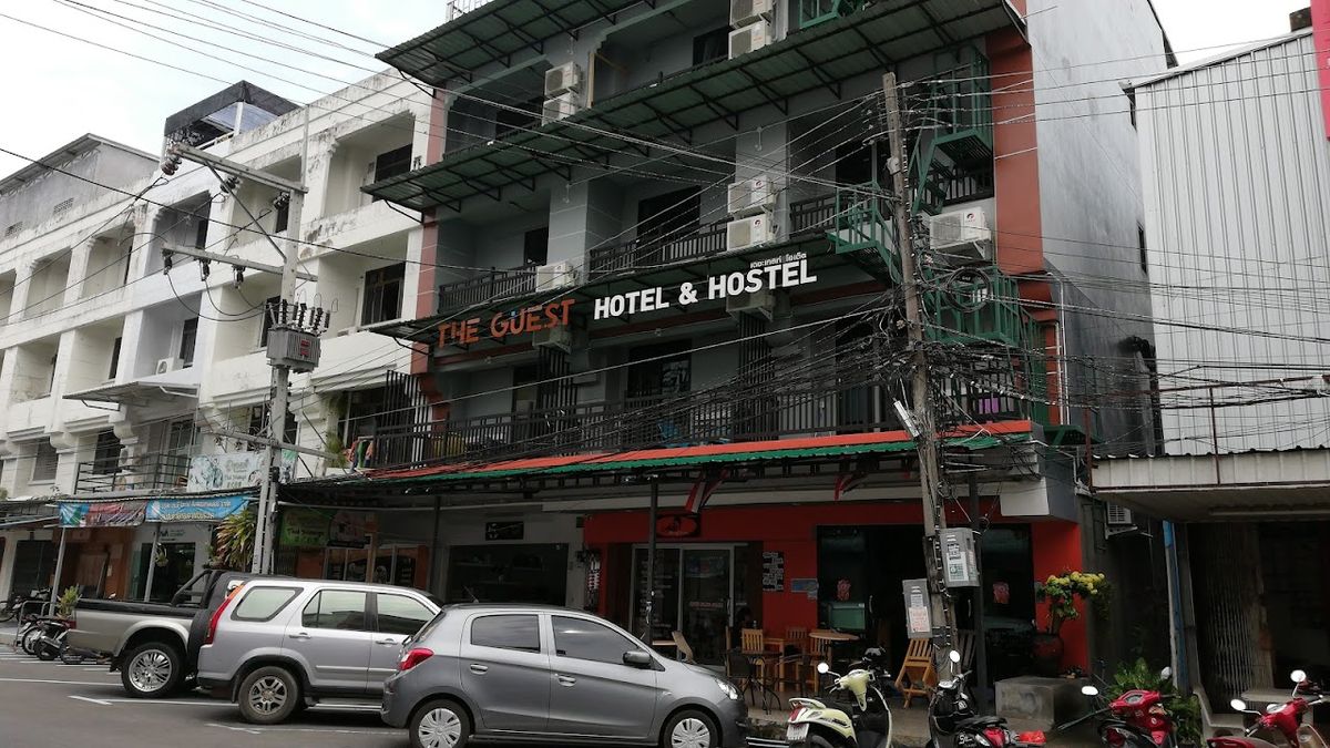 The Guest Hotel exterior in Krabi Town