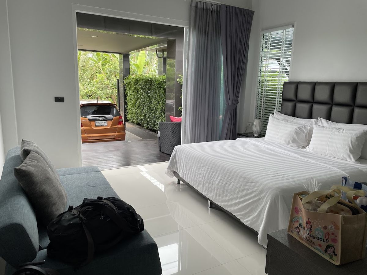The Haven Krabi pool and grounds in Ao Nam Mao