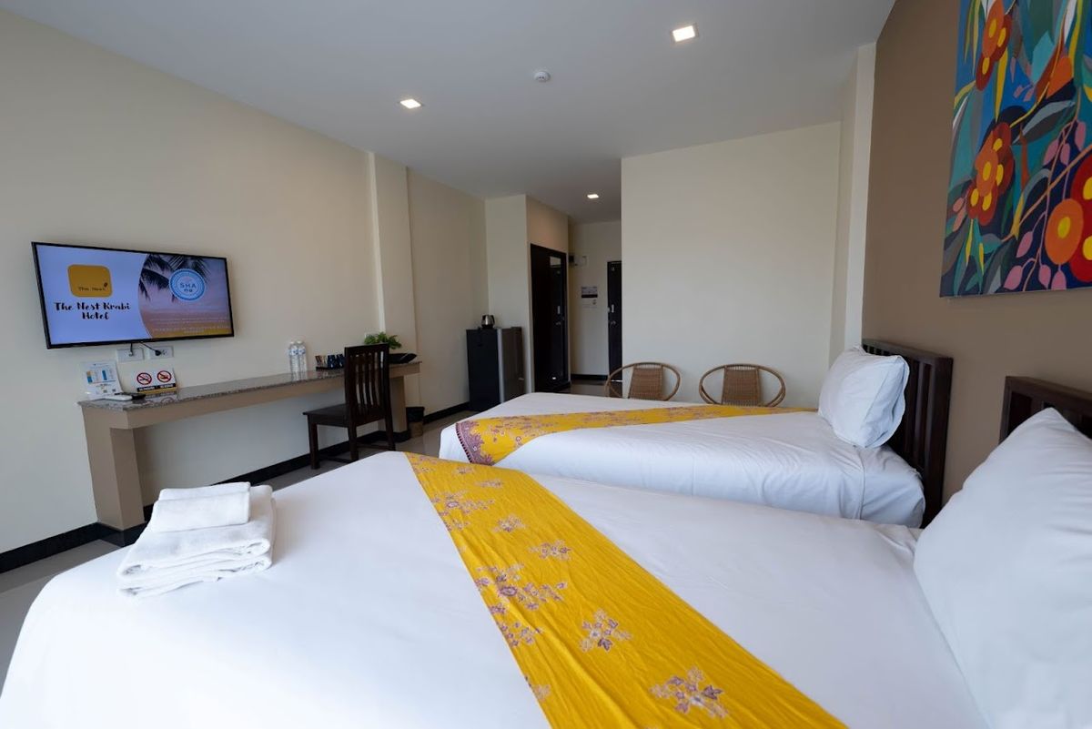 THE NEST KRABI HOTEL room interior in Krabi Town