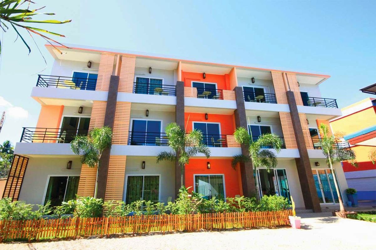 The Orange Resort exterior in Klong Muang