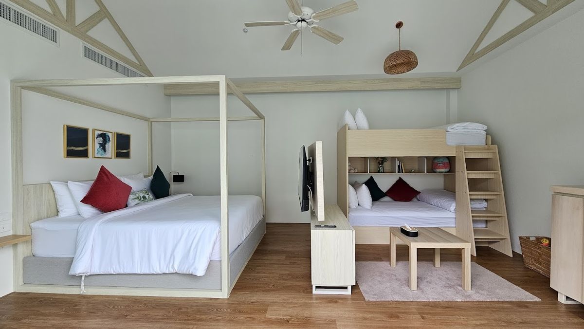 The Pin Boutique Pool Villa Krabi pool and grounds in Krabi Town