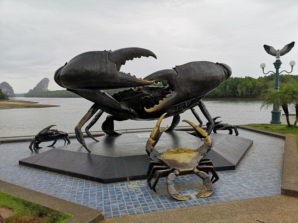 The River Scene exterior in Krabi Town