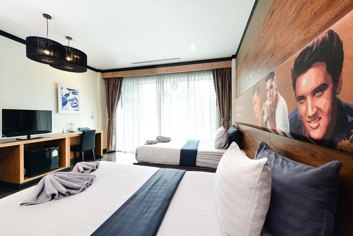 The River Scene room interior in Krabi Town