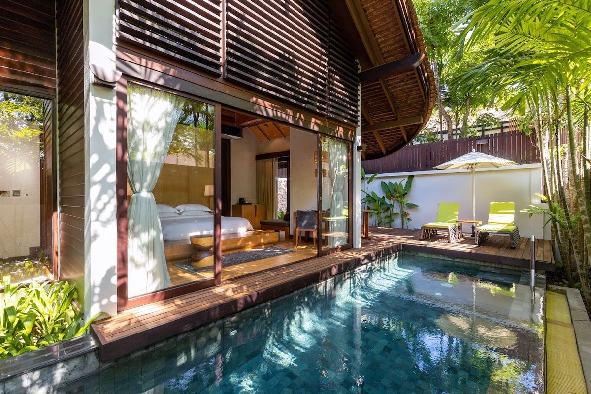 The Tubkaak Krabi Boutique Resort room interior in Tubkaek